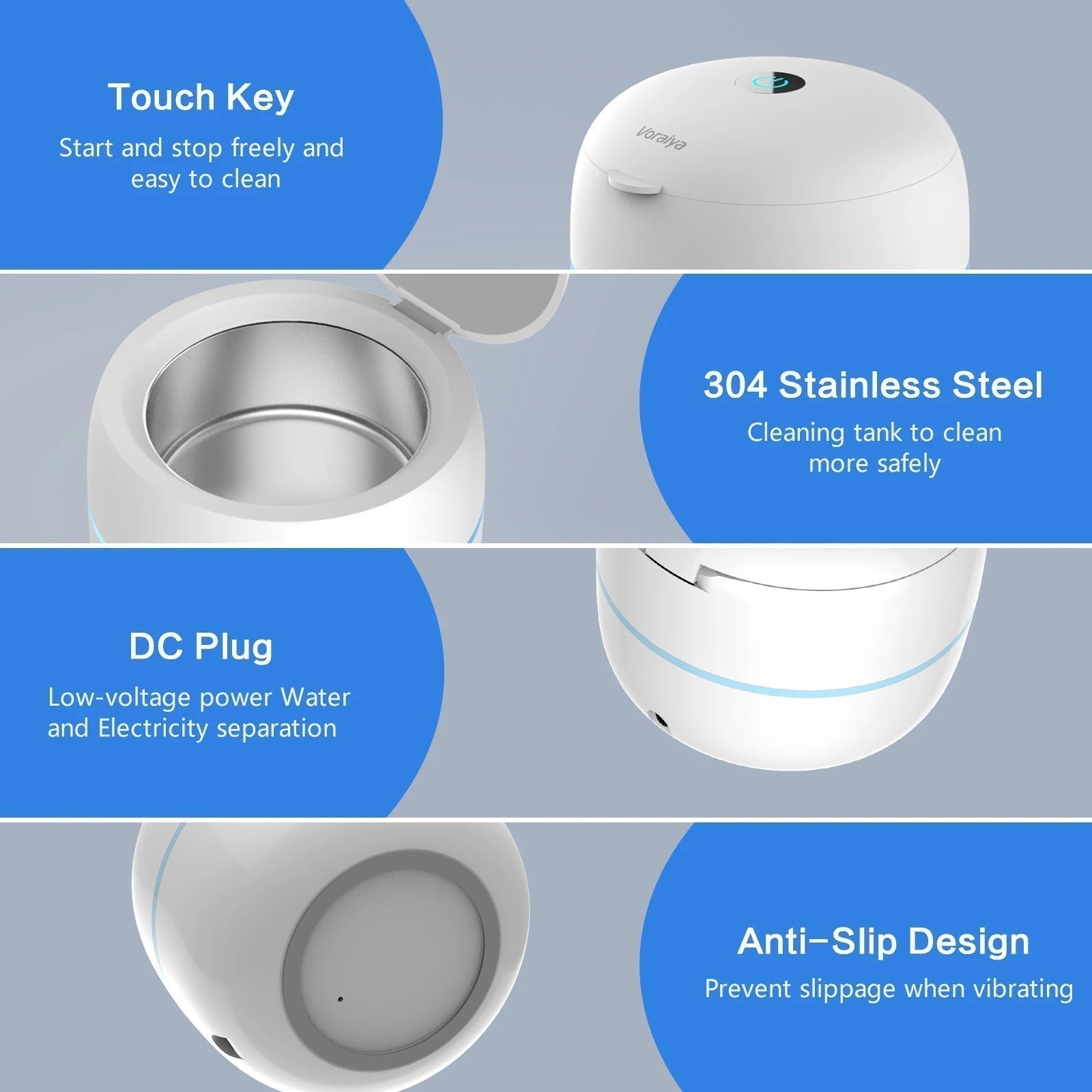 Pure Ultrasonic Dental Cleaner Pro for Appliances - Luxyecs