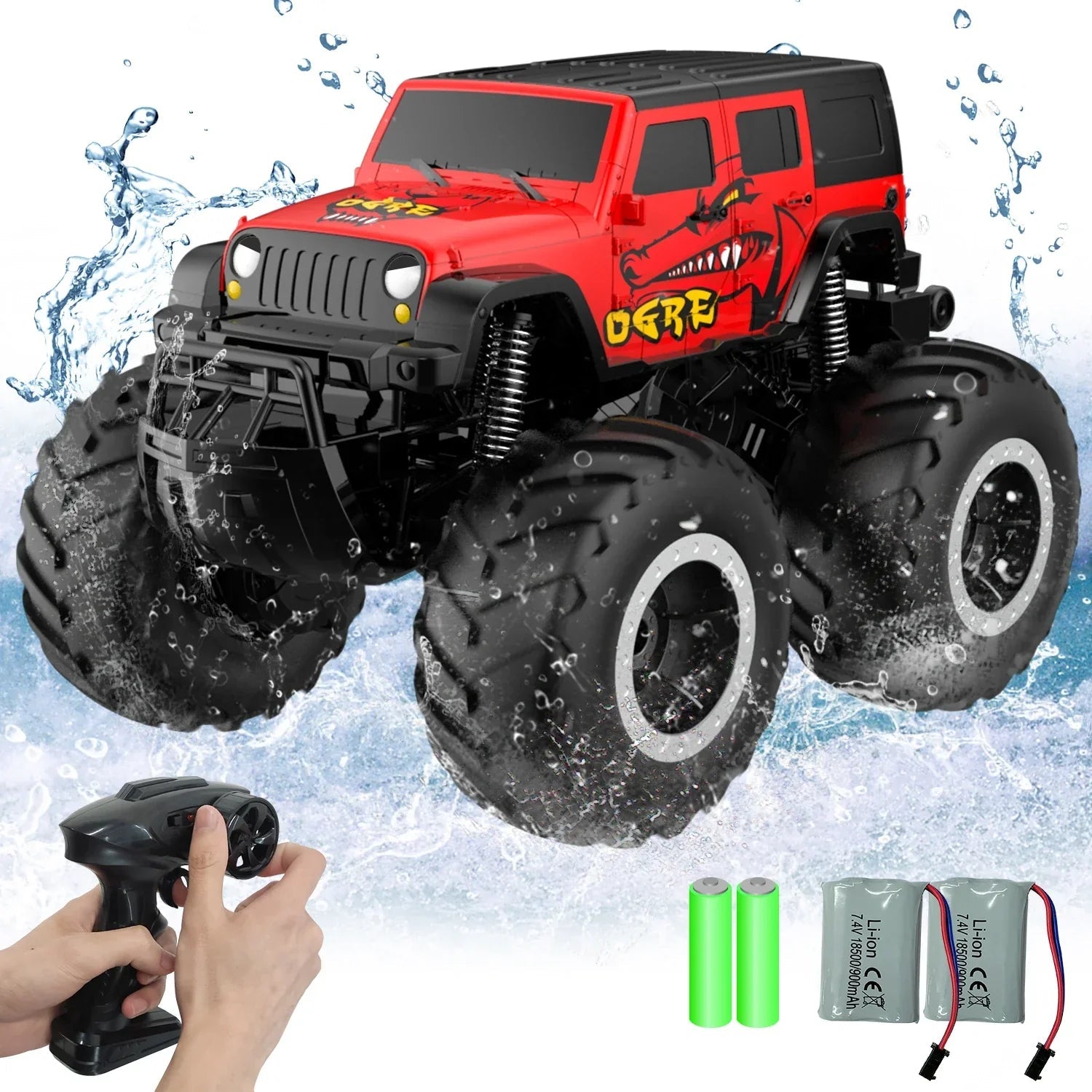 Remote Control Truck | All Terrain Stunt Vehicle - Luxyecs
