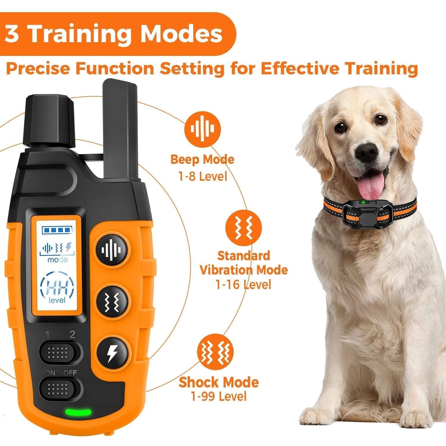 Remote Dog Trainer | Training Collar with Modes - Luxyecs