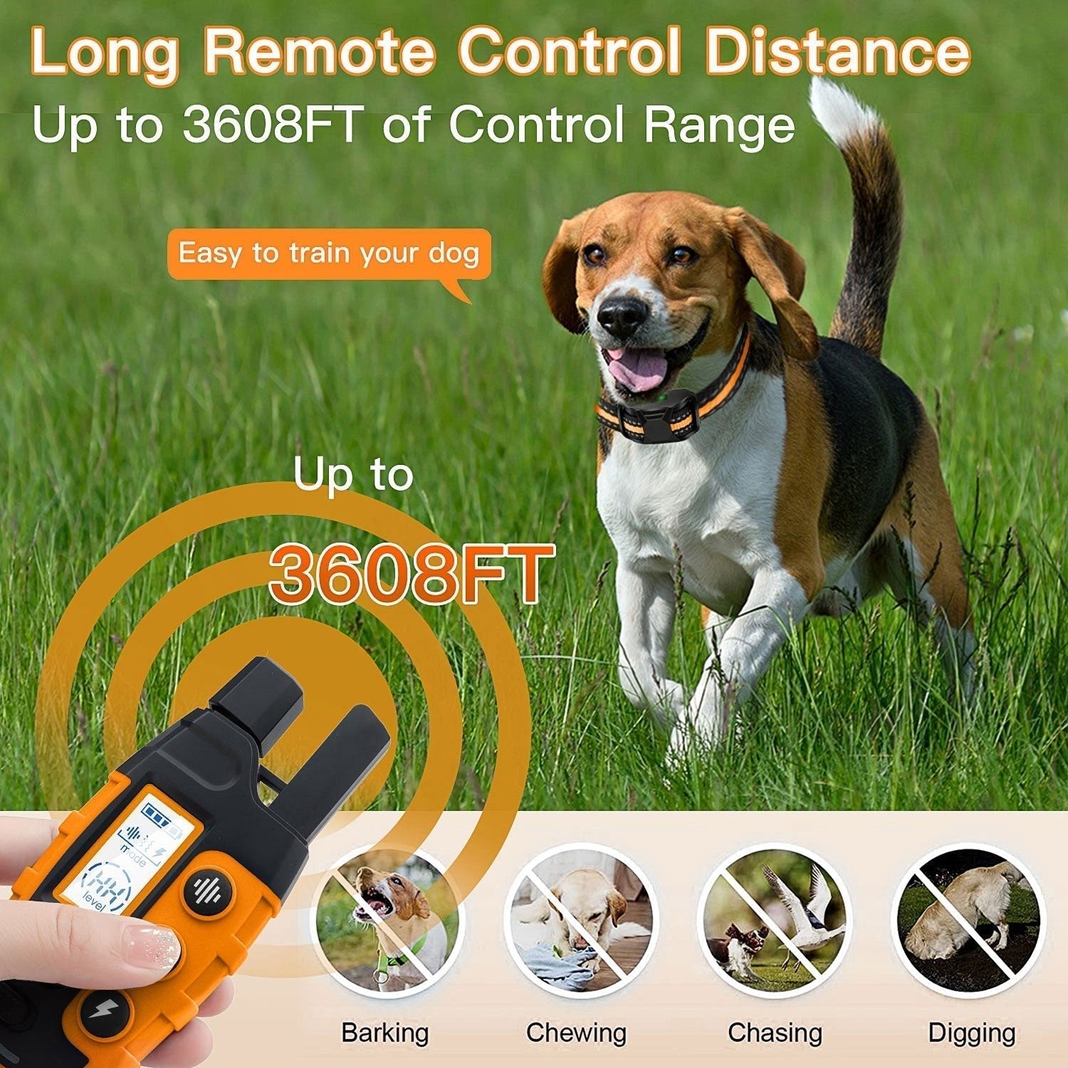 Remote Dog Trainer | Training Collar with Modes - Luxyecs
