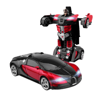 Robot Kids Car Toy | Transforming Kids Playset - Luxyecs