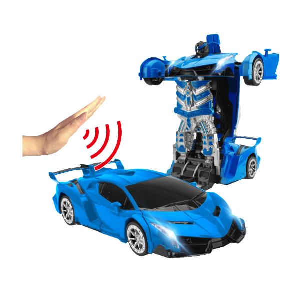 Robot Kids Car Toy | Transforming Kids Playset - Luxyecs