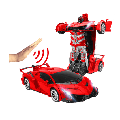 Robot Kids Car Toy | Transforming Kids Playset - Luxyecs