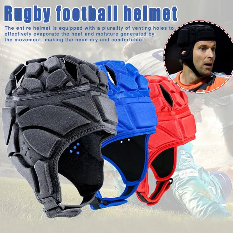 Rugby Safety Helmet | Player Protection Gear - Luxyecs