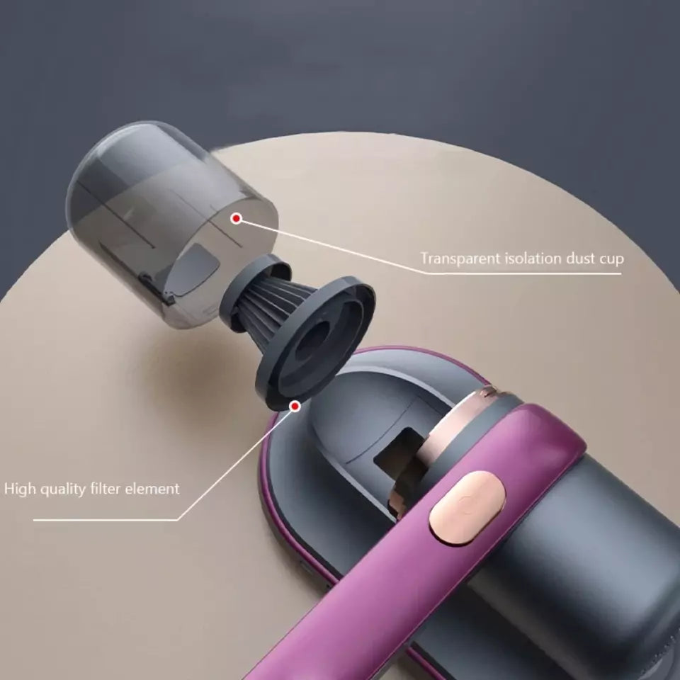 Handheld Dust Mite Vacuum | Powerful UV Bed Cleaner