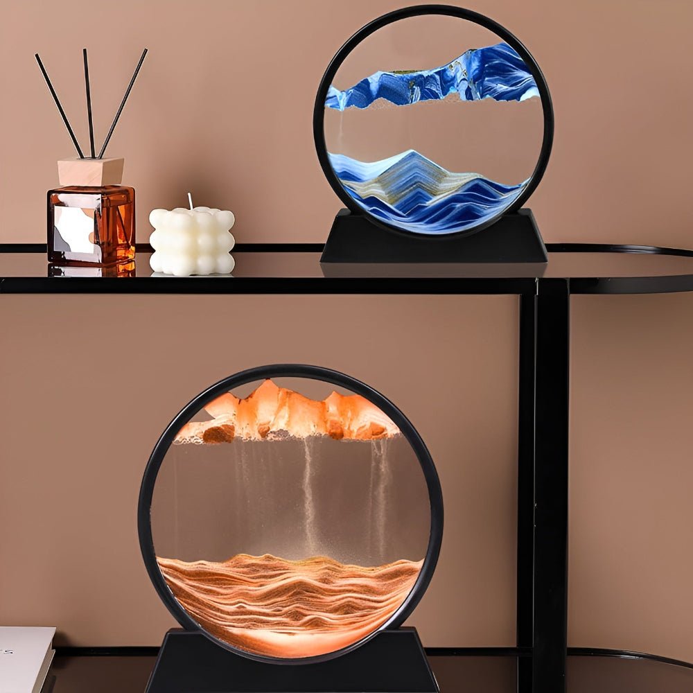 Sand Picture Decor | Flowing Sand Art Frame - Luxyecs