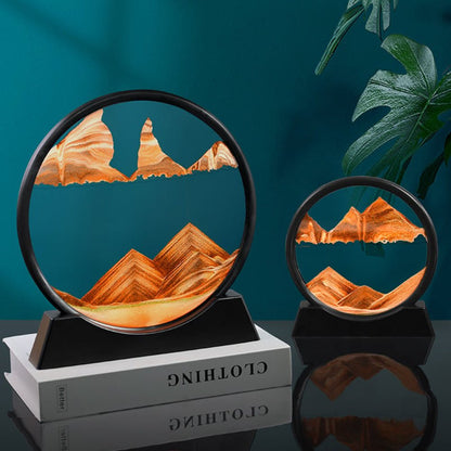 Sand Picture Decor | Flowing Sand Art Frame - Luxyecs