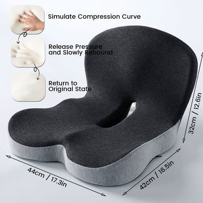Seat Support Cushion | Office And Home Use - Luxyecs