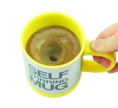 Self Stirring Coffee Mug | Automatic Mixing Drink Cup - Luxyecs