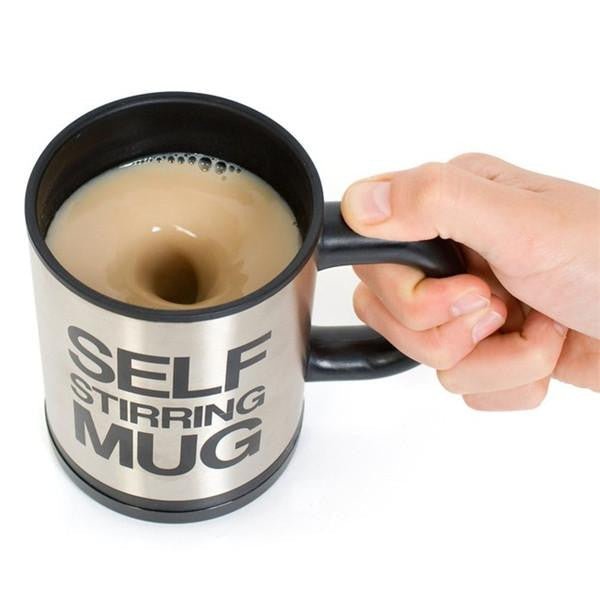 Self Stirring Coffee Mug | Automatic Mixing Drink Cup - Luxyecs