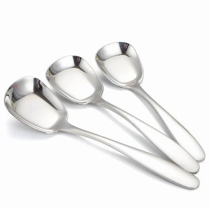 Serving Spoon Set | Elegant 3 - Piece Stainless Steel Serving Spoon - Luxyecs