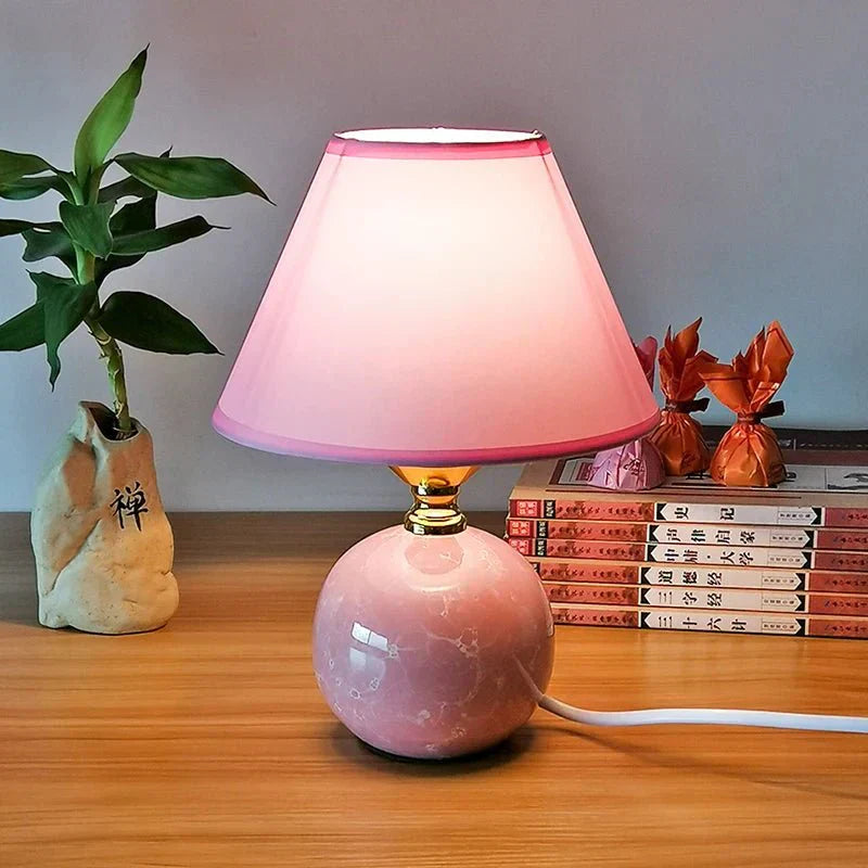 Small Elegant Ceramic Table Lamp