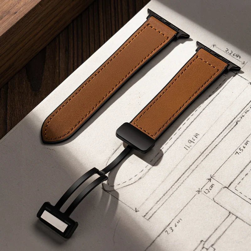 Smart Apple Watch Strap | Classic Buckle Band - Luxyecs