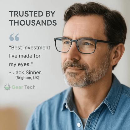 Smart Reading Glasses | Auto Focus Vision Glasses - Luxyecs