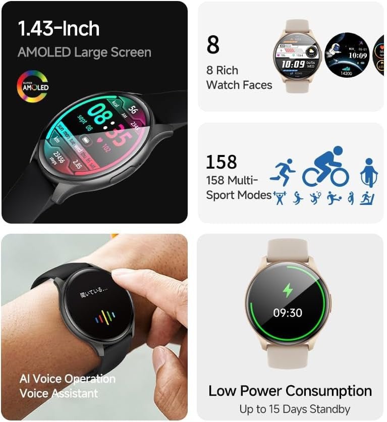 Smart Sports Watch | Tracking Monitor - Luxyecs