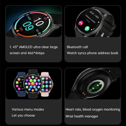 Smart Sports Watch | Tracking Monitor - Luxyecs