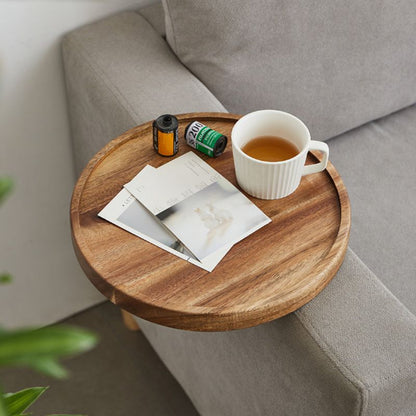 Sofa Arm Tray Table | Couch Side Drink Holder - Luxyecs