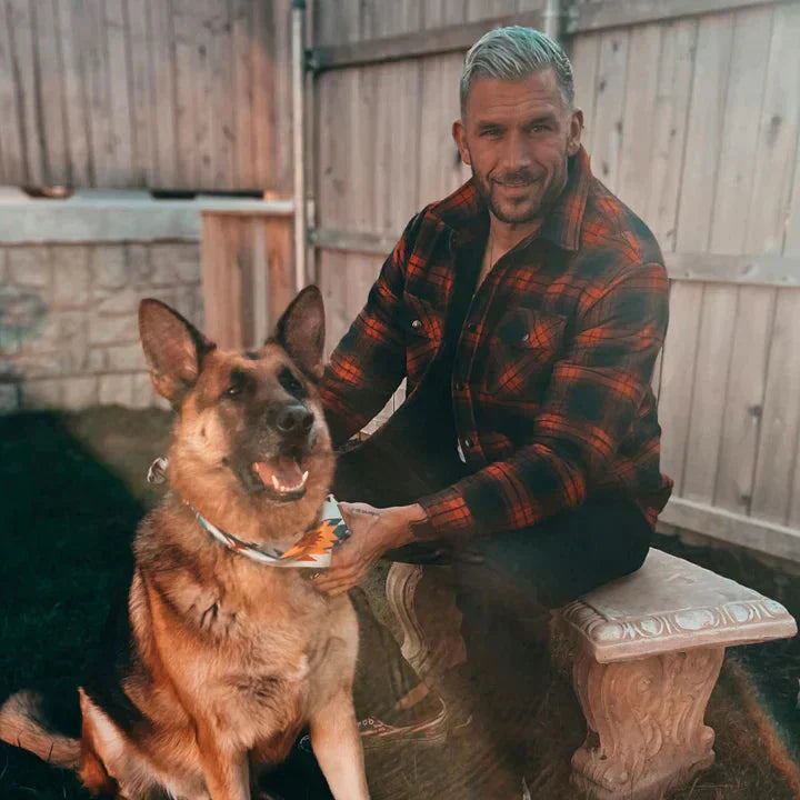 Men’s Checked Shirt Jacket | Casual Button Up Jacket