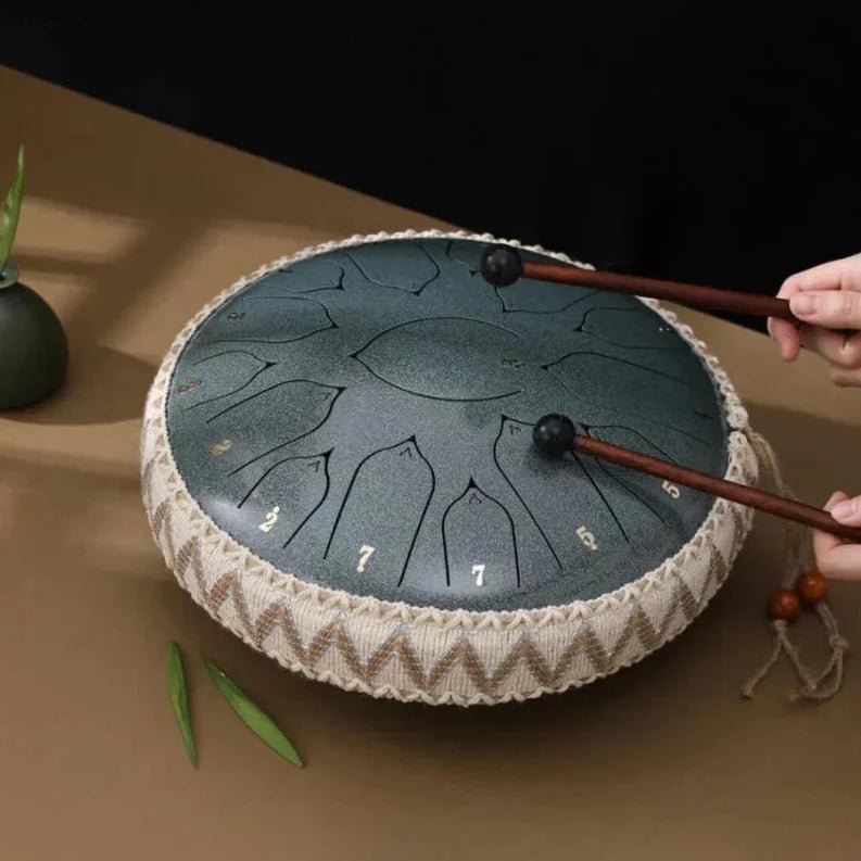 Stress Relief Drum for Children and Adults – Calming Musical Instrument for Relaxation and Mindfulness - Luxyecs