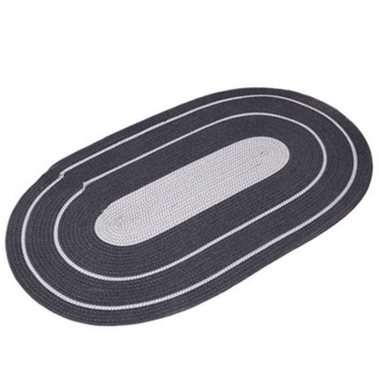 Stylish Rugs | Chic Oval Bohemian Rugs in Elegant Earthy Tones - Luxyecs