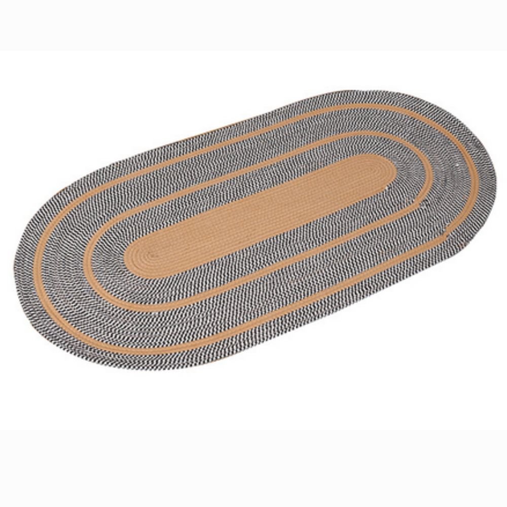 Stylish Rugs | Chic Oval Bohemian Rugs in Elegant Earthy Tones - Luxyecs