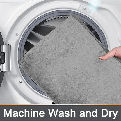 Super Absorbent Velvet Bath Mat | Anti-Slip, Quick-Dry Bathroom Rug