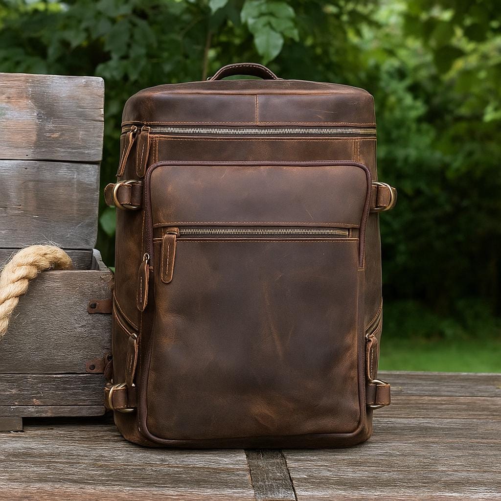 Travel Bag Backpack | Organized Carry Pack - Luxyecs