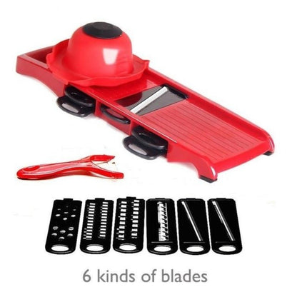 Vegetable Slicer | Multi Blade Food Chopping Tool - Luxyecs