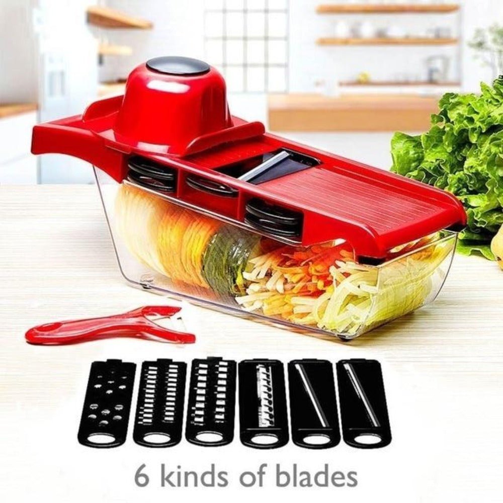 Vegetable Slicer | Multi Blade Food Chopping Tool - Luxyecs