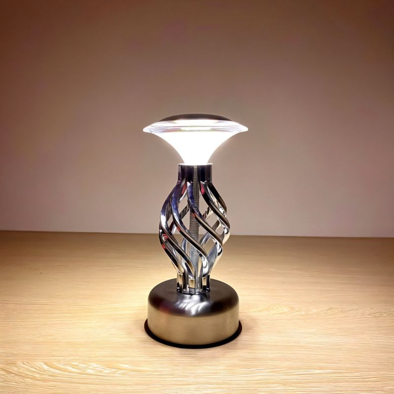 Vintage Hourglass Table Lamp