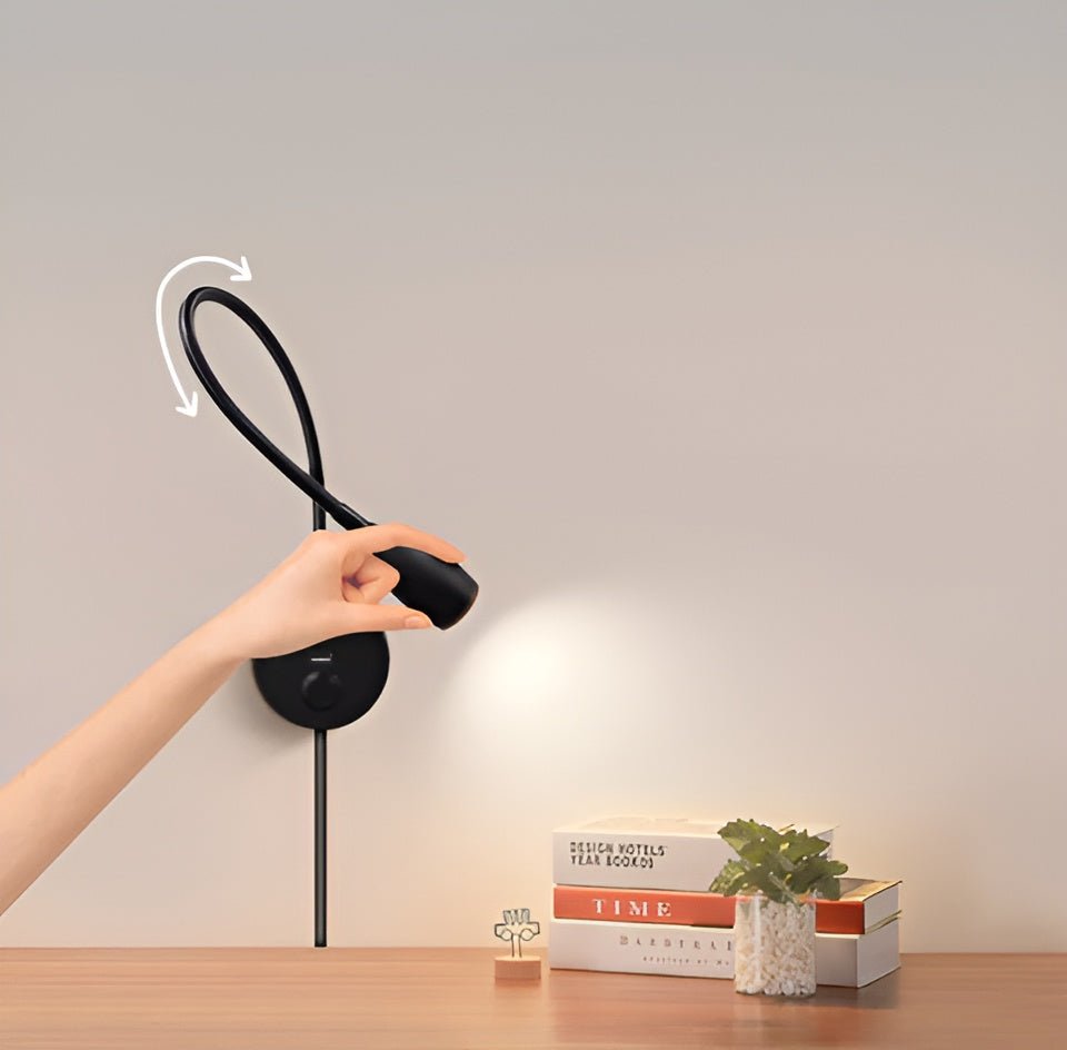 Wall Mounted Bed Light | Modern Reading Lamp - Luxyecs