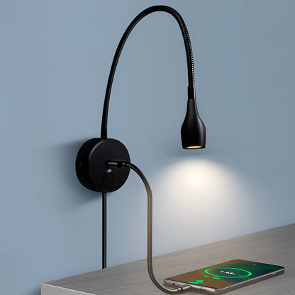 Wall Mounted Bed Light | Modern Reading Lamp - Luxyecs