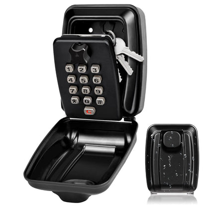 Wall Mounted Key Lock Box | Secure Combination Key Storage - Luxyecs