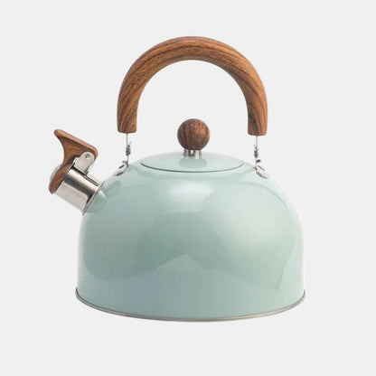 Whistling Tea Kettle in Stainless Steel – Elegant Design for Kitchen Use - Luxyecs