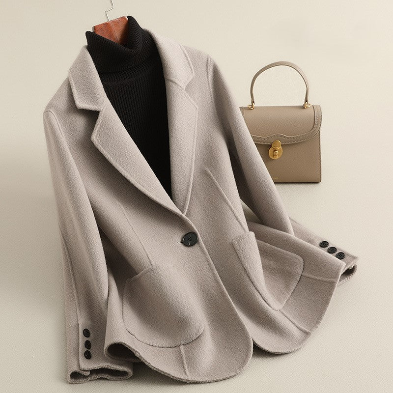 Women’s Casual Short Coat | Elegant Everyday Style - Luxyecs