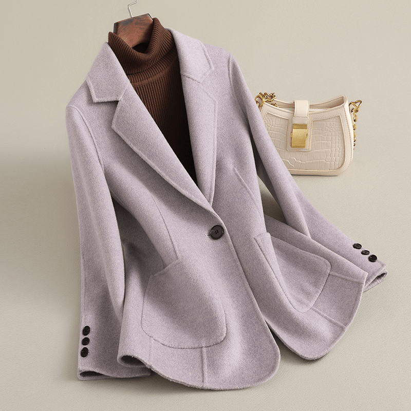 Women’s Casual Short Coat | Elegant Everyday Style - Luxyecs