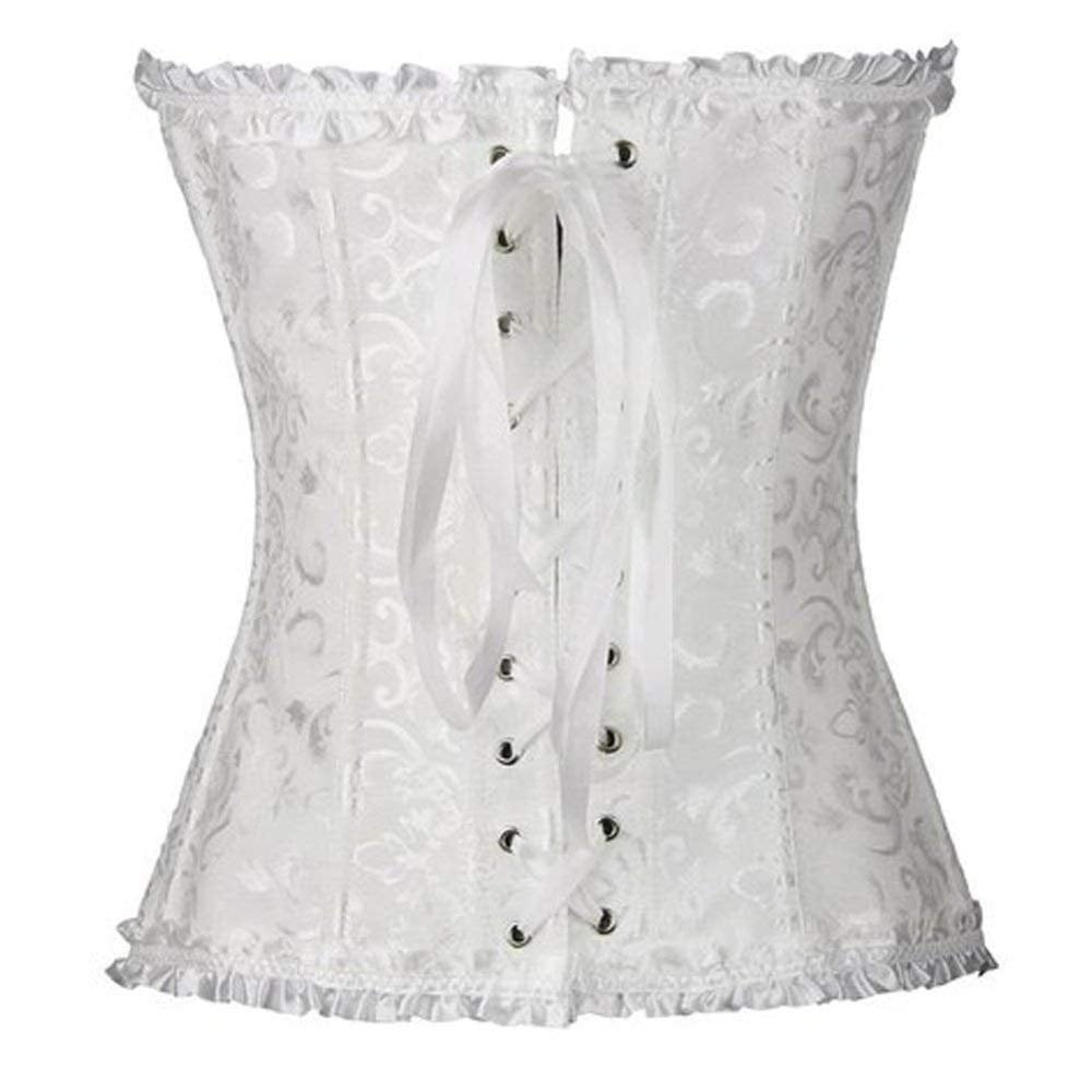 Women’s Corset Bustier | Fitted Lace Up Top - Luxyecs