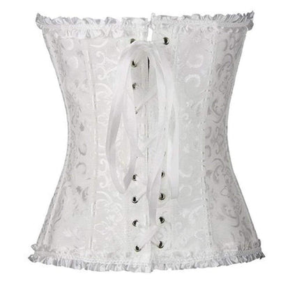 Women’s Corset Bustier | Fitted Lace Up Top - Luxyecs