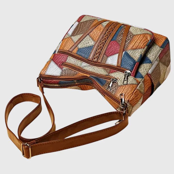 Women’s Crossbody Bag | Patchwork Style Everyday Shoulder Bag - Luxyecs