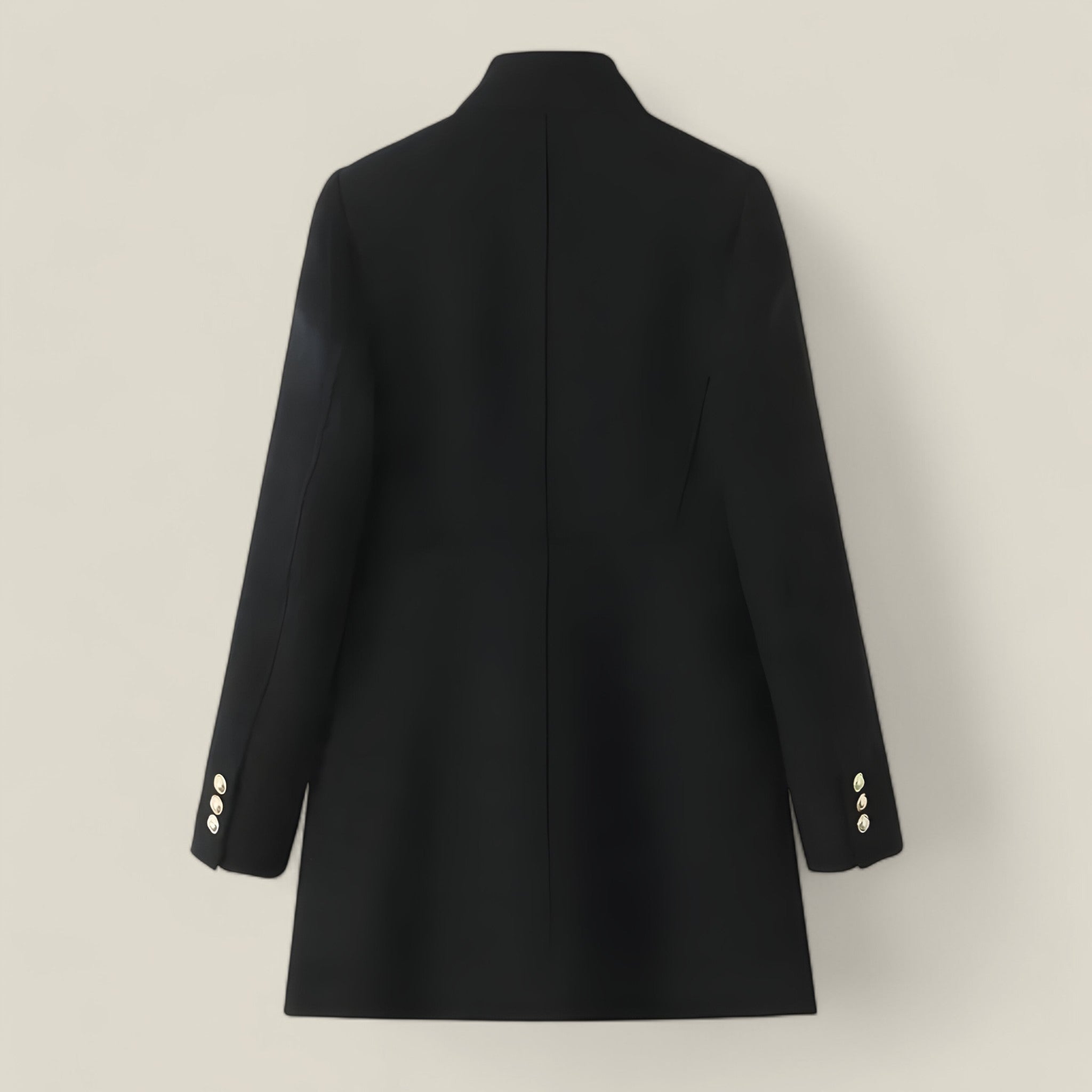 Women’s Double Breasted Coat | Classic Tailored Outerwear - Luxyecs