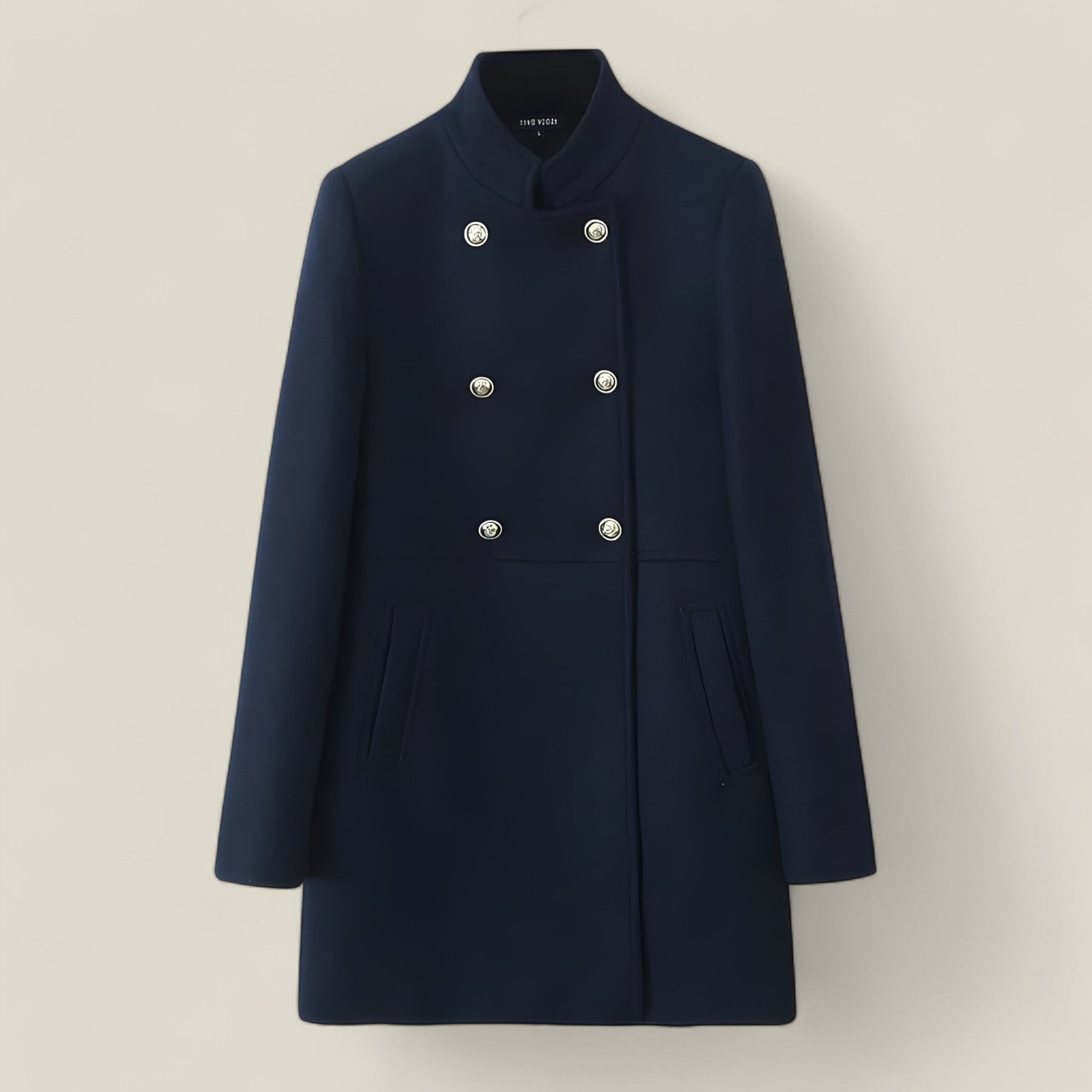 Women’s Double Breasted Coat | Classic Tailored Outerwear - Luxyecs