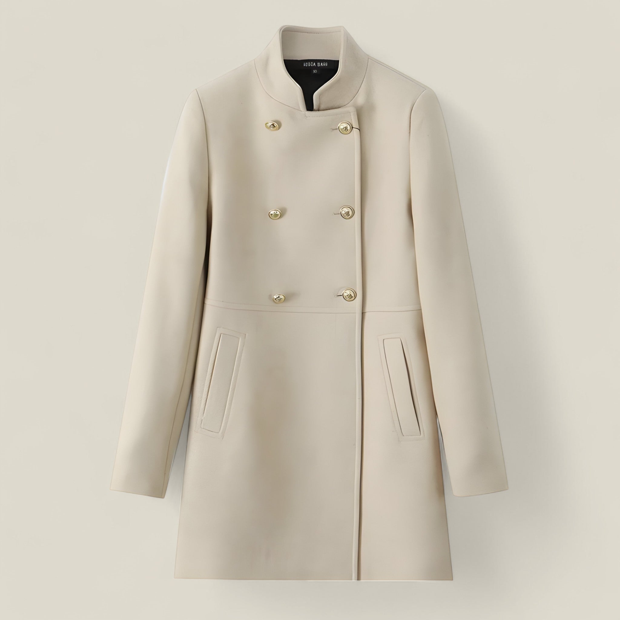 Women’s Double Breasted Coat | Classic Tailored Outerwear - Luxyecs