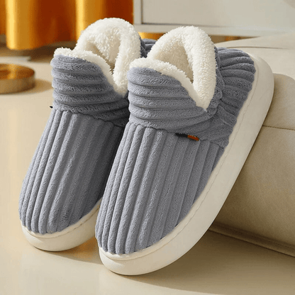 Women's Fur Lined Slippers | Warm - Luxyecs