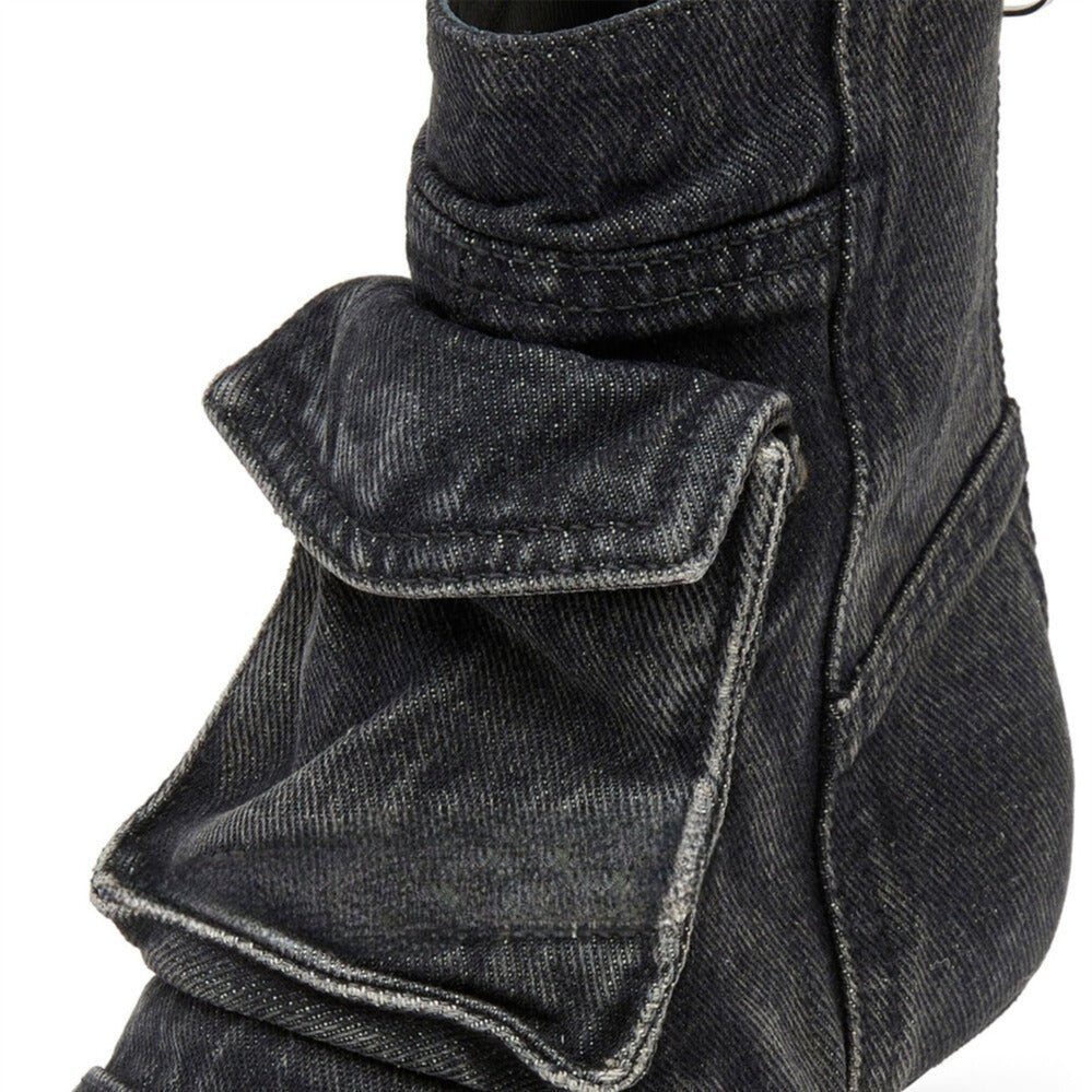 Women’s Heeled Boots | Pointed Toe Ankle Boots - Luxyecs