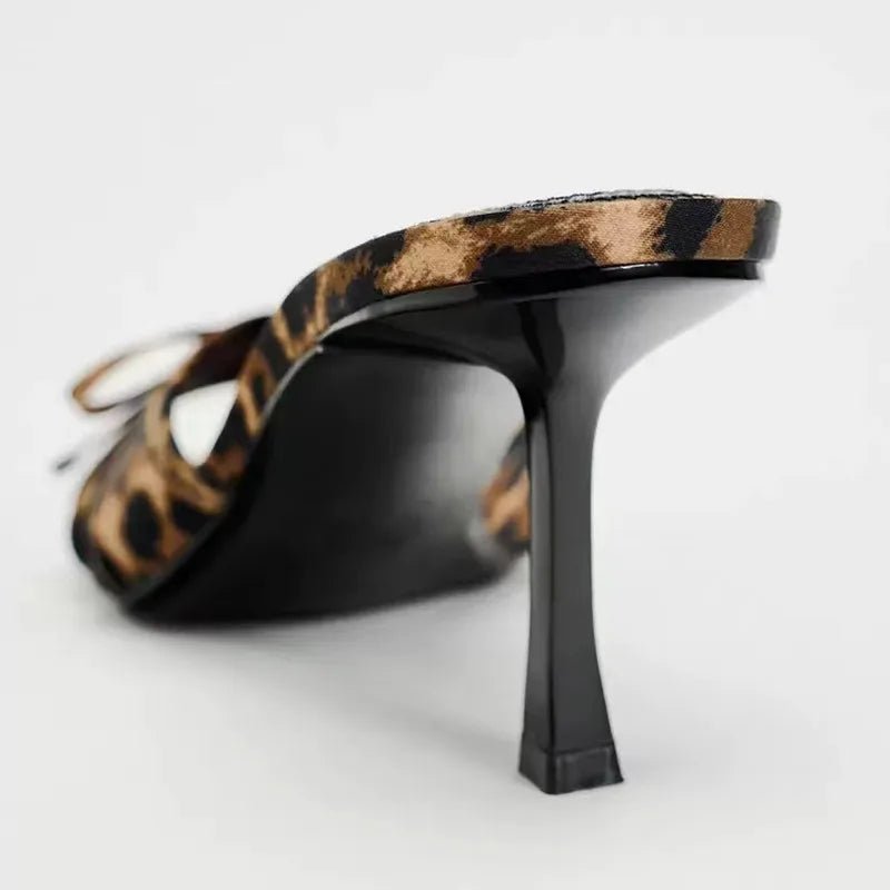 Women’s Heeled Sandals | Open Toe Slip On Heels - Luxyecs