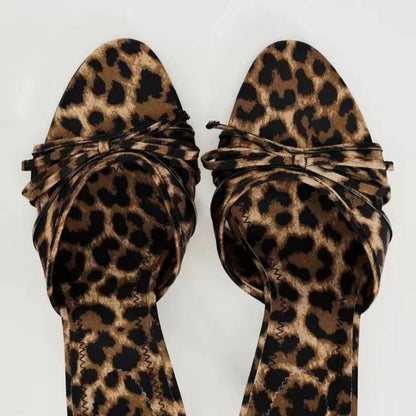 Women’s Heeled Sandals | Open Toe Slip On Heels - Luxyecs