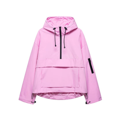 Women’s Hooded Jacket | Casual Lightweight Outerwear - Luxyecs