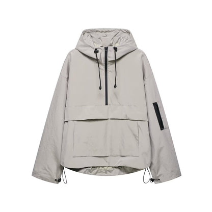 Women’s Hooded Jacket | Casual Lightweight Outerwear - Luxyecs