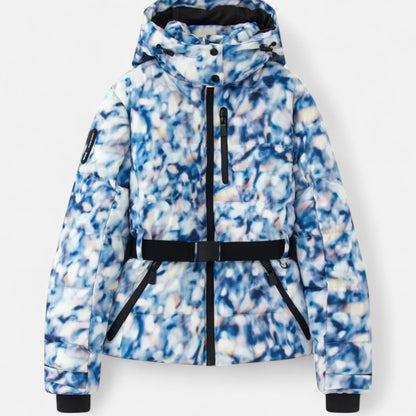 Women’s Puffer Winter Jacket | Belted Warm Design - Luxyecs