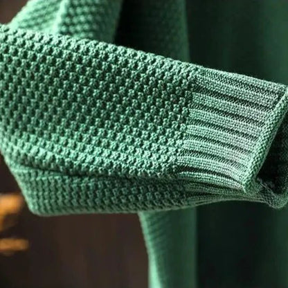 Women’s Pullover | Relaxed Fit Turtleneck Sweater - Luxyecs